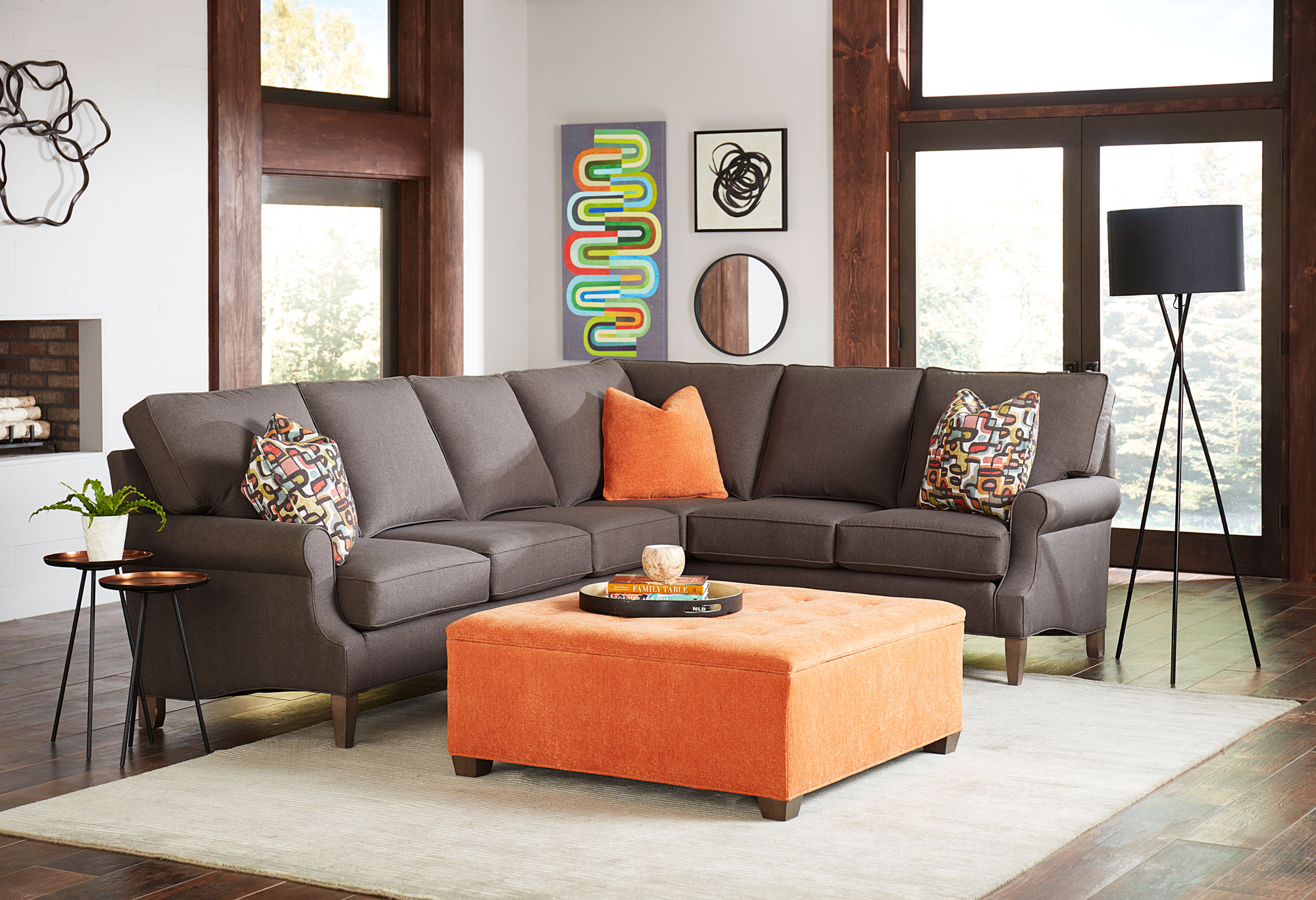 Temple Furniture sectional